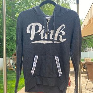 Hooded Pink Quarter Zip